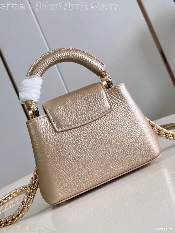 First bags ru VUITTON nano-16*11*6.5CM CAPUCINES LOUIS 0519